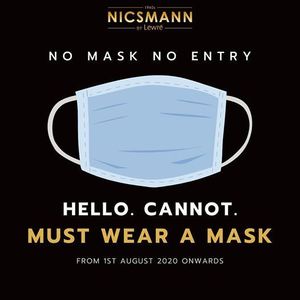 Normal nicsmann no mask no entry