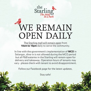 Normal starling mco may2021